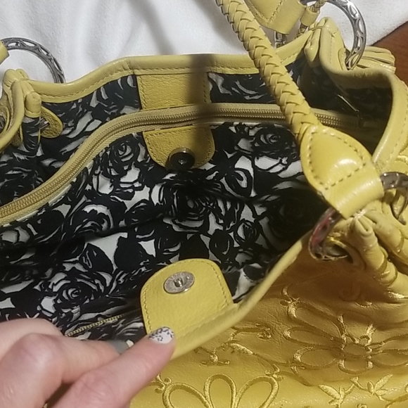 ⚠️SOLD⚠️Yellow Brighton leather bag/ SOLD! - Picture 7 of 9